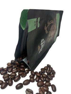 Metalen folie gelamineerde koffiezak met een capaciteit van 100 g-1 kg